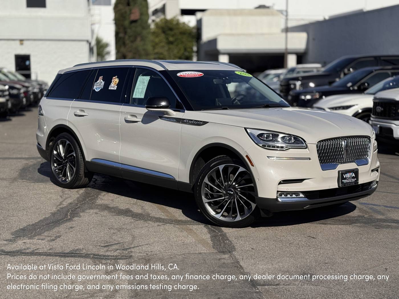 2022 Lincoln Aviator Reserve — SUV — 45,949 mi — Woodland Hills, CA