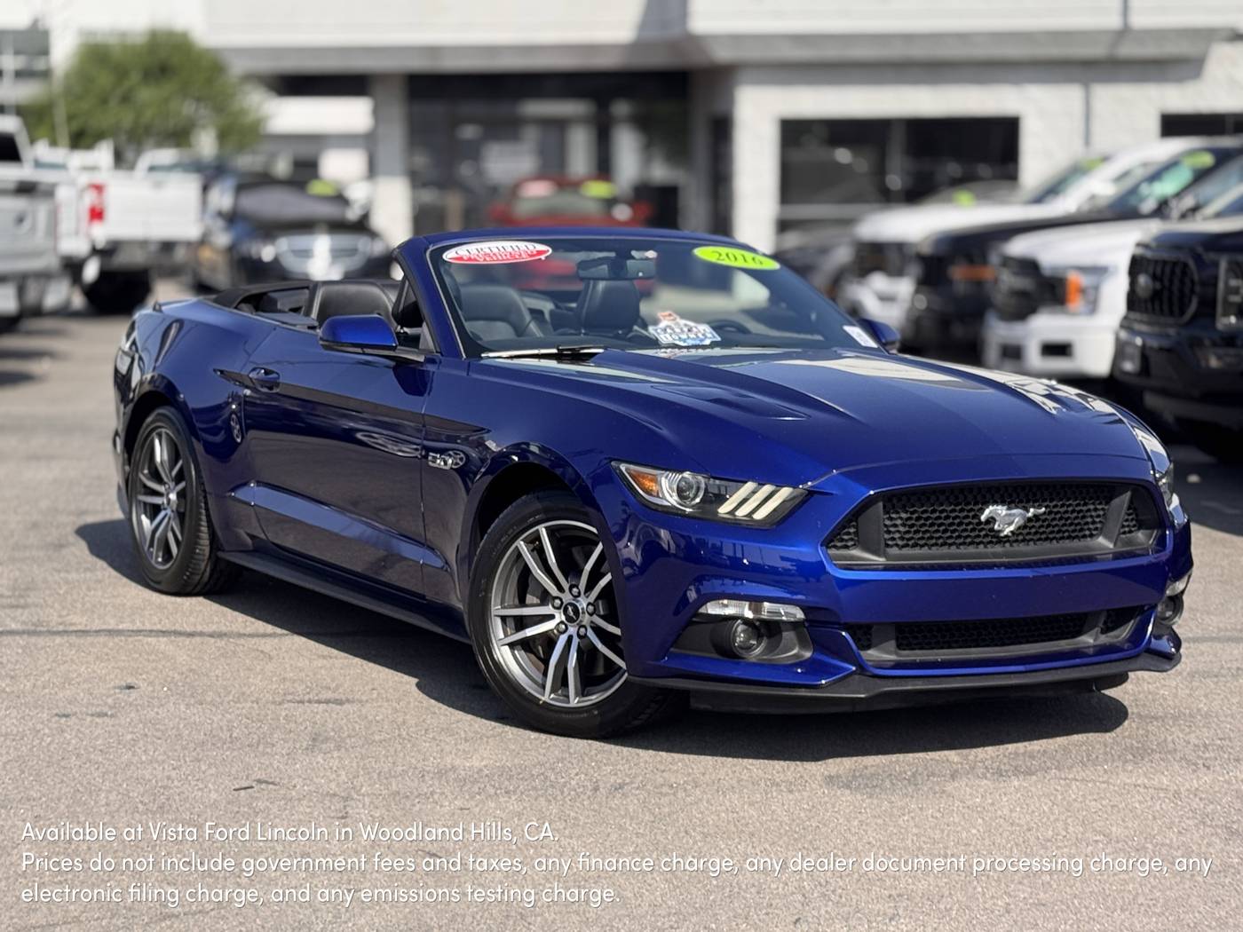 2016 Ford Mustang GT Premium — Convertible — 45,030 mi — Woodland Hills, CA