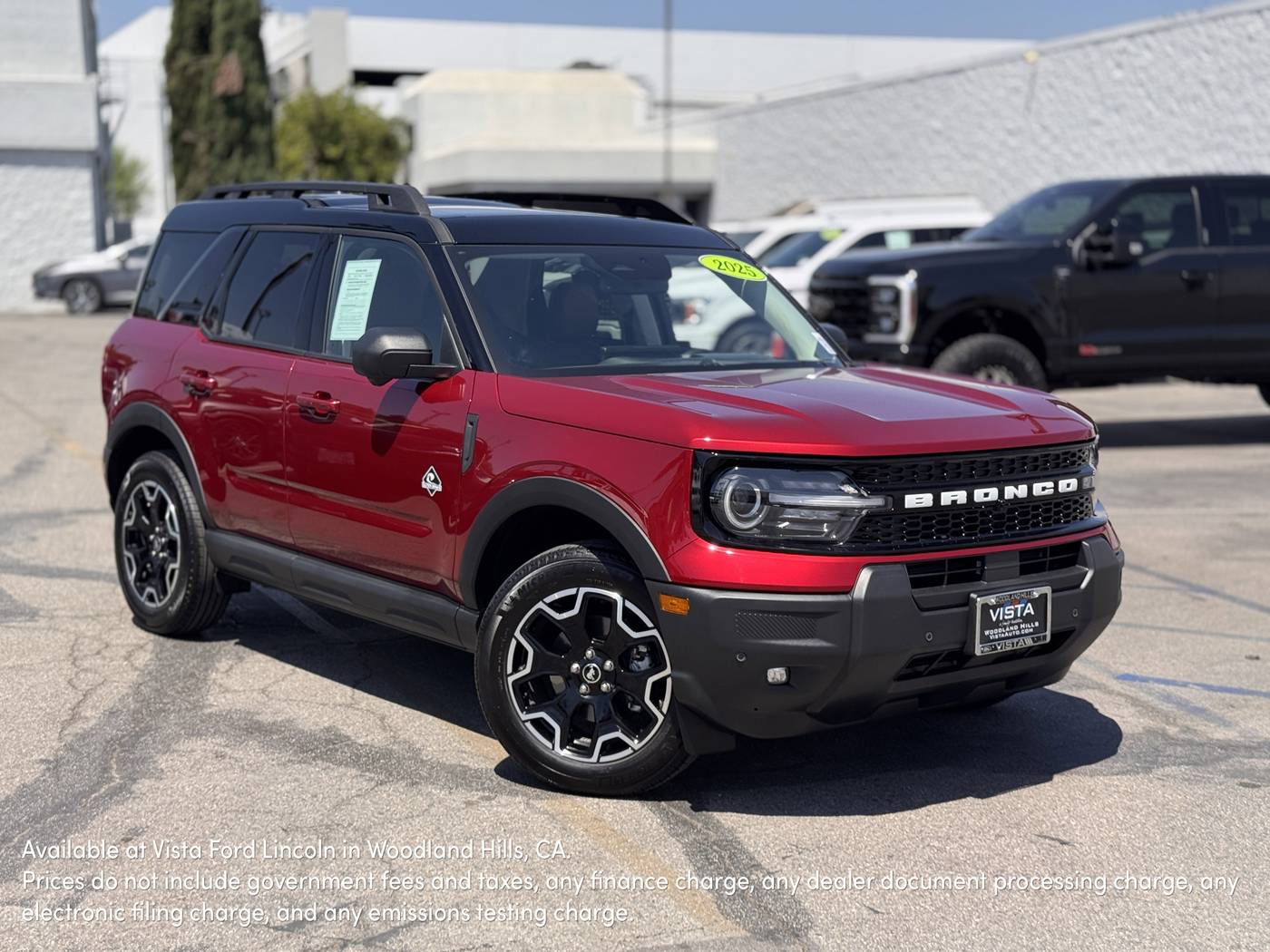 2025 Ford Bronco Sport Outer Banks — SUV — 2,296 mi — Woodland Hills, CA