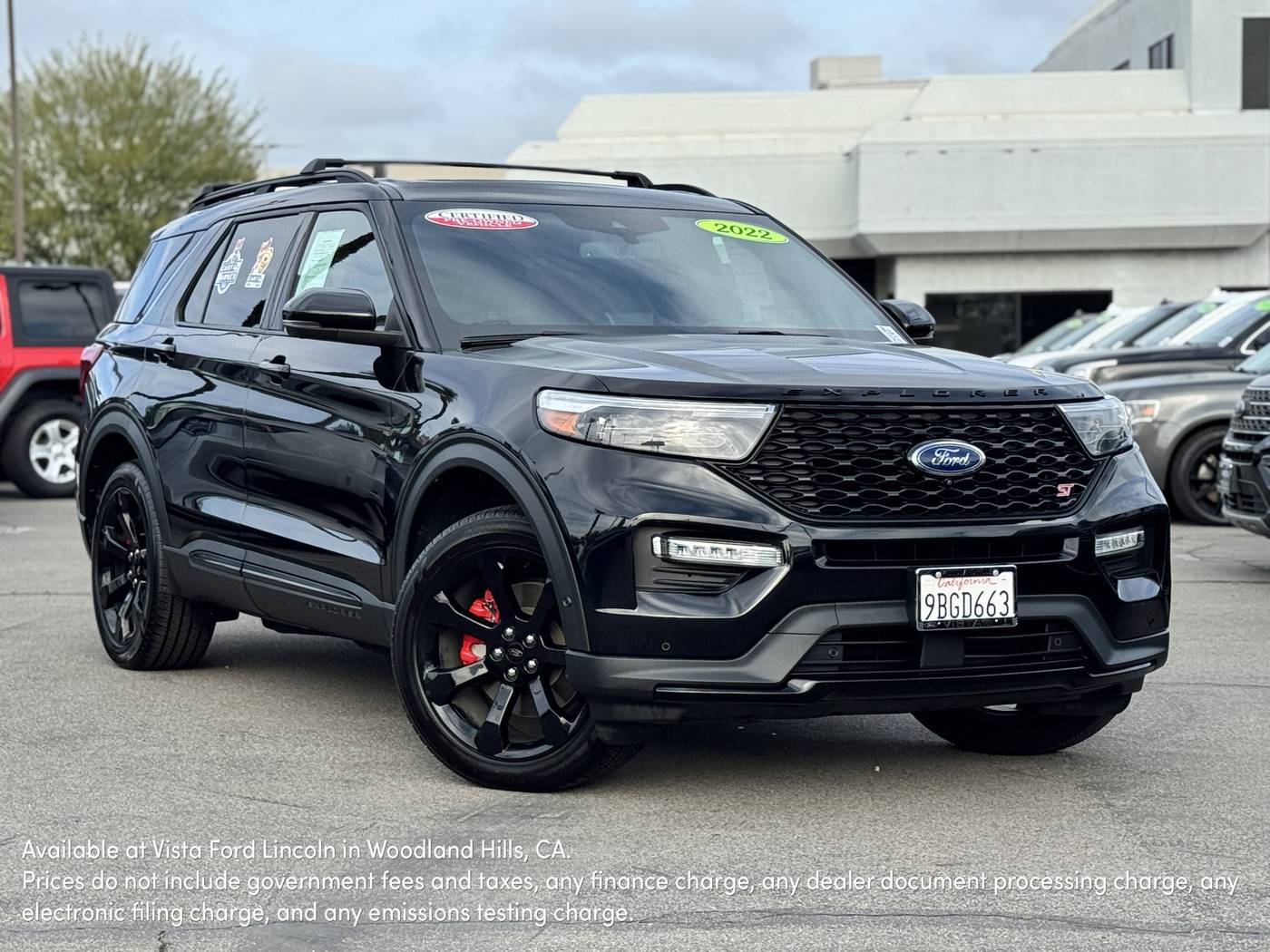 2022 Ford Explorer ST — SUV — 32,019 mi — Woodland Hills, CA