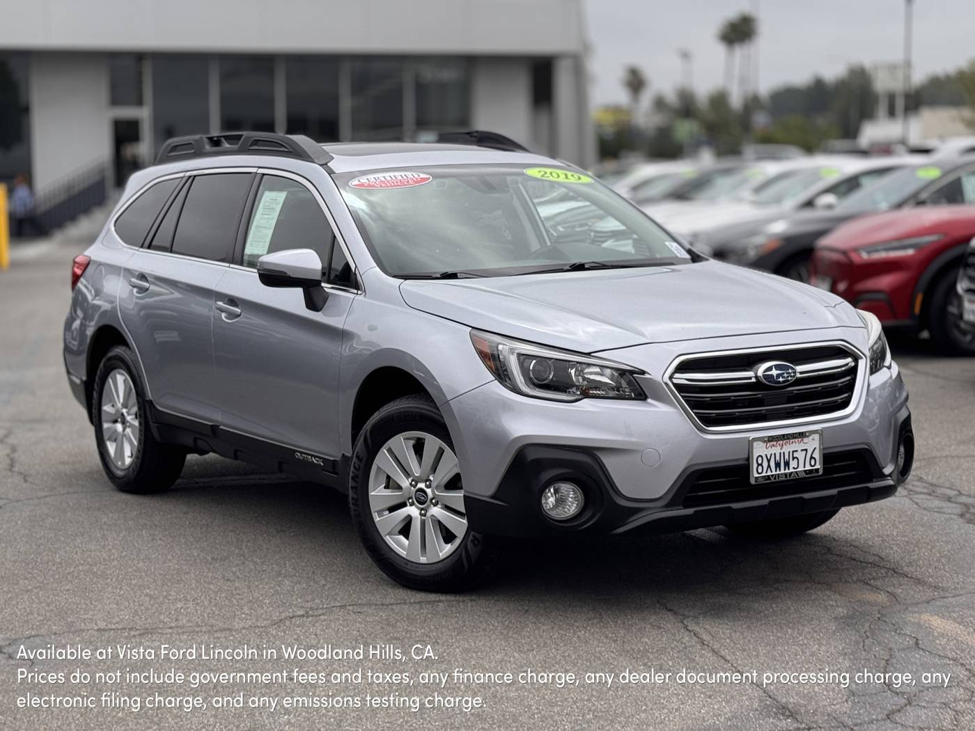 2019 Subaru Outback 2.5i Premium — SUV — 80,089 mi — Woodland Hills, CA