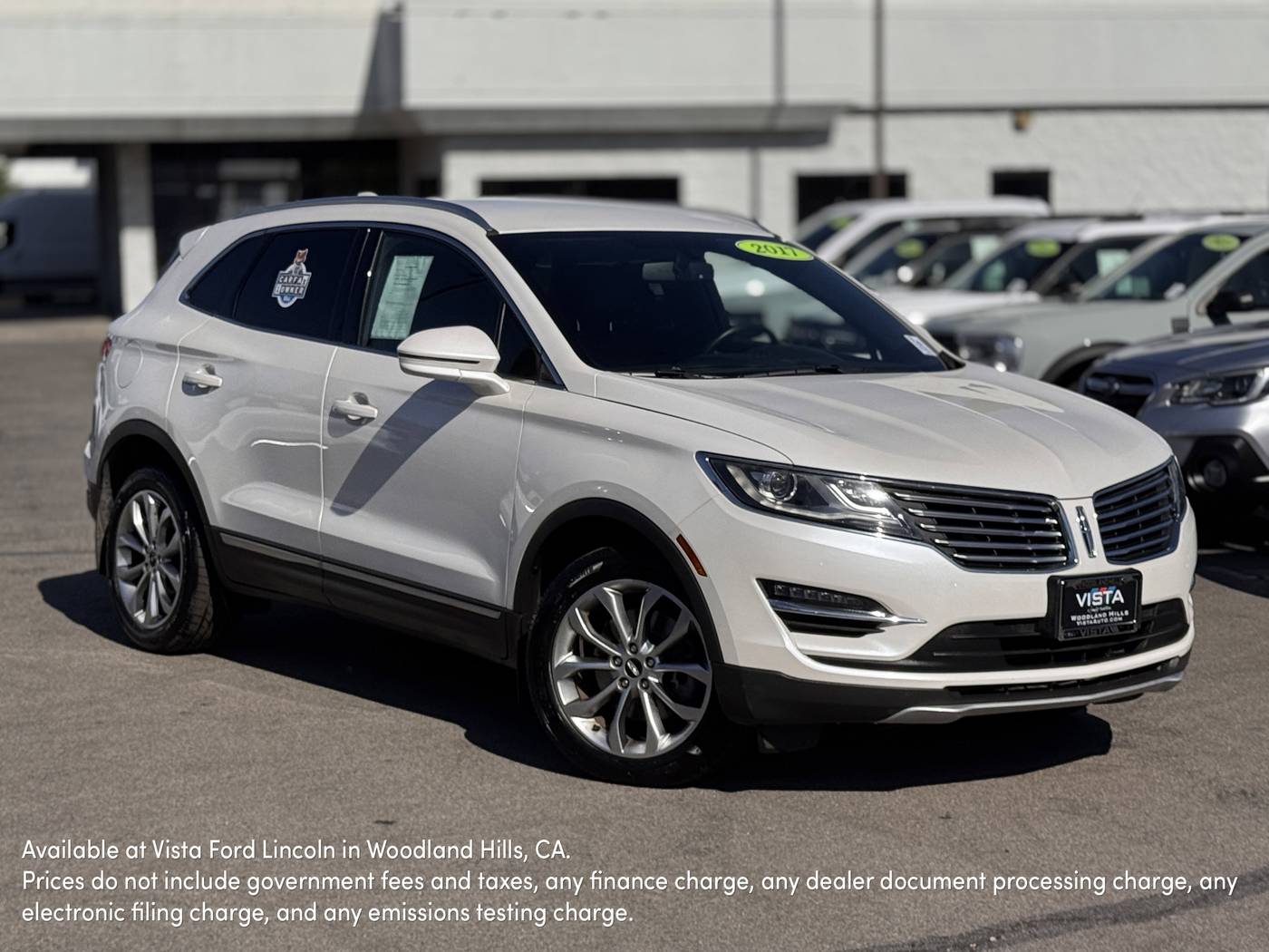 2017 Lincoln MKC Select — SUV — 54,308 mi — Woodland Hills, CA