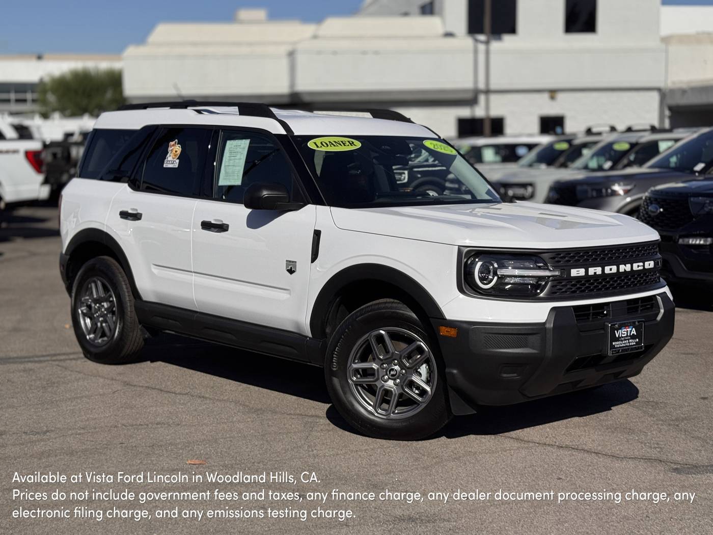 2025 Ford Bronco Sport Big Bend — SUV — 3,488 mi — Woodland Hills, CA