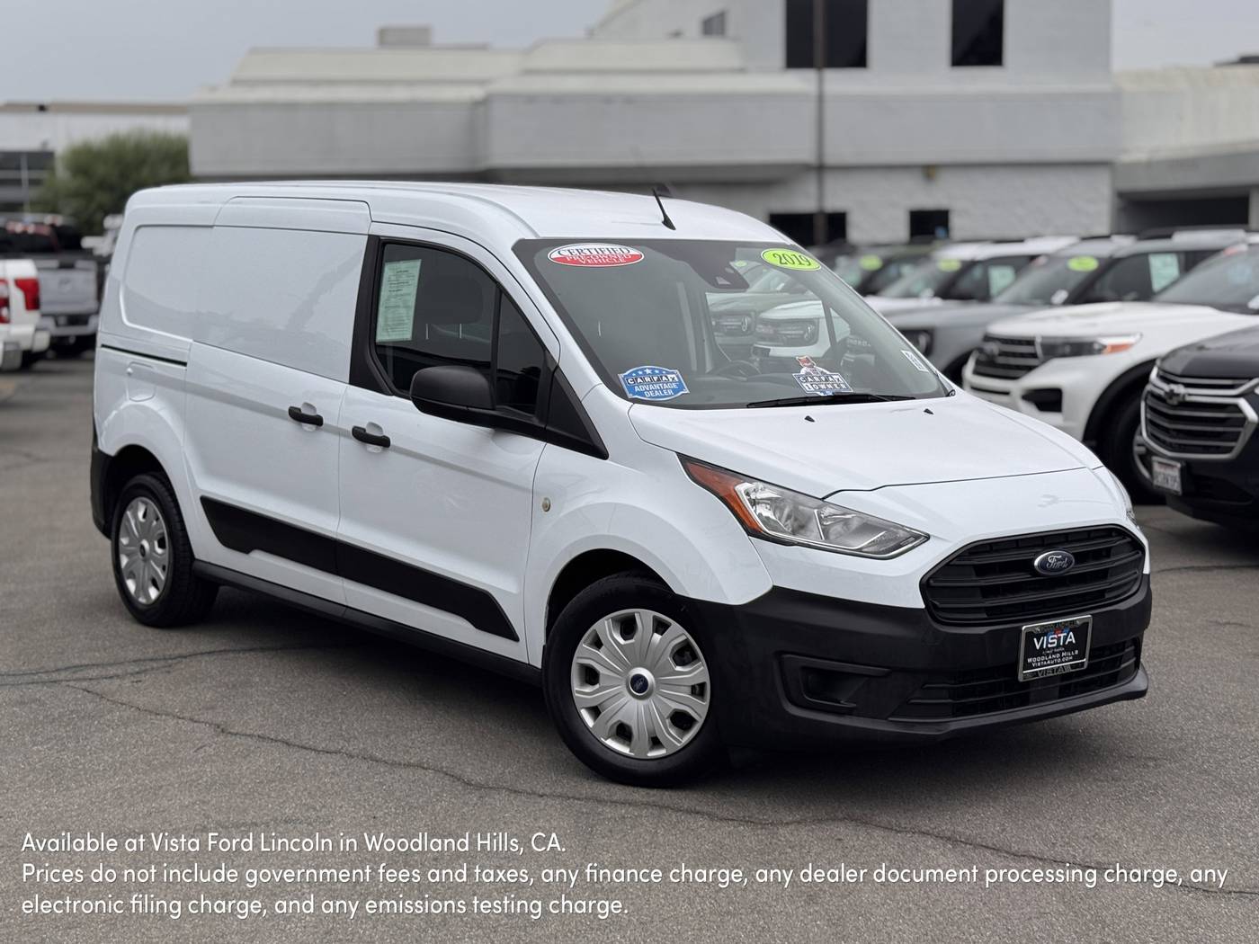 2019 Ford Transit Connect Van XL — Cargo Van — 62,057 mi — Woodland Hills, CA