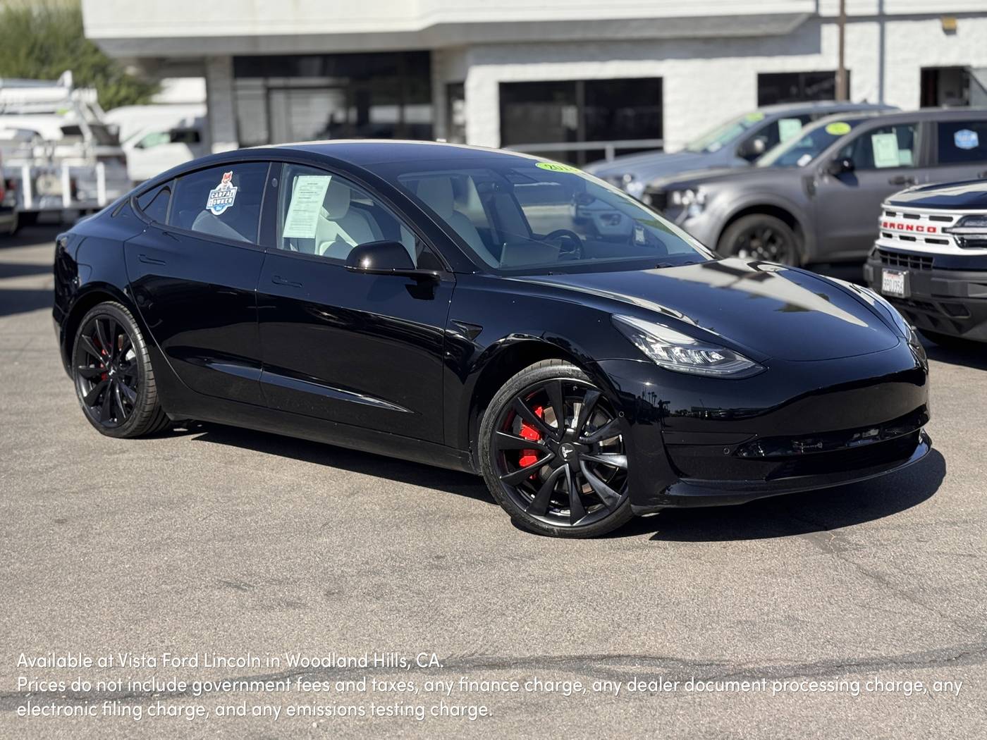 2018 Tesla Model 3 Performance — Sedan — 42,359 mi — Woodland Hills, CA