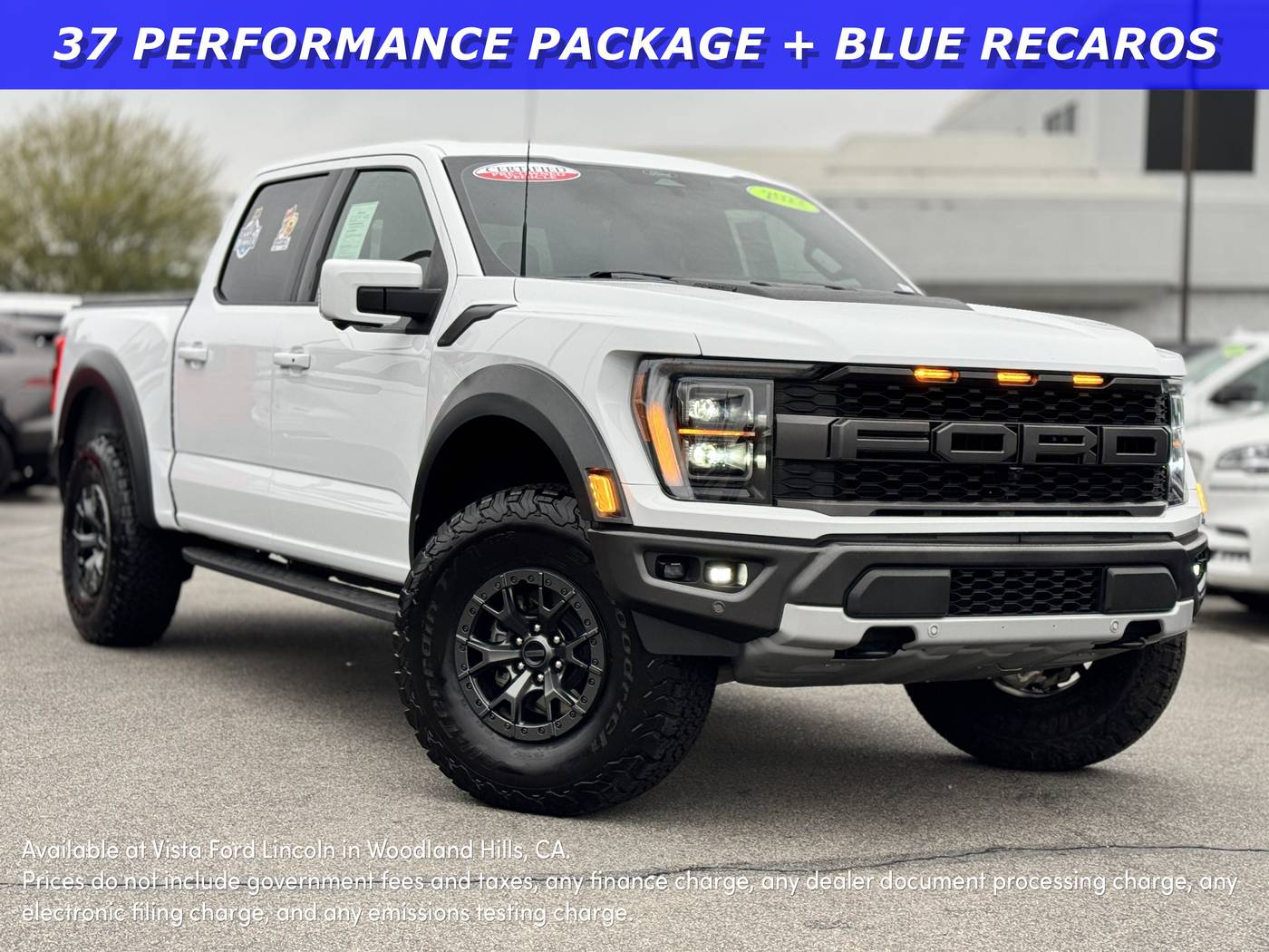 2022 Ford F-150 Raptor — Pickup Truck — 18,571 mi — Woodland Hills, CA