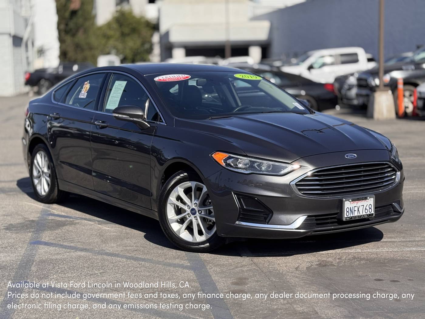2019 Ford Fusion Hybrid SEL — Sedan — 52,566 mi — Woodland Hills, CA