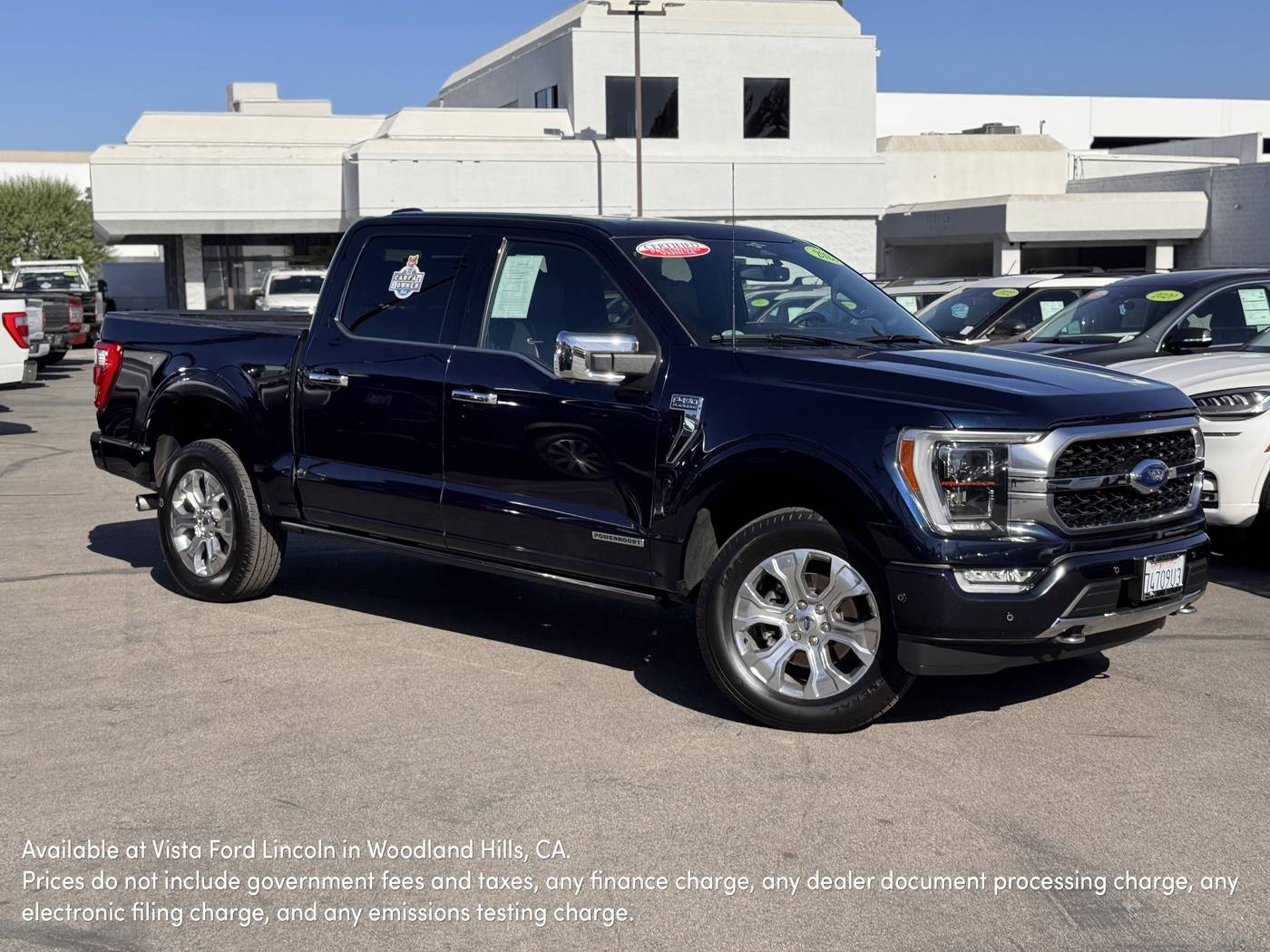 2023 Ford F-150 Platinum — Pickup Truck — 27,754 mi — Woodland Hills, CA