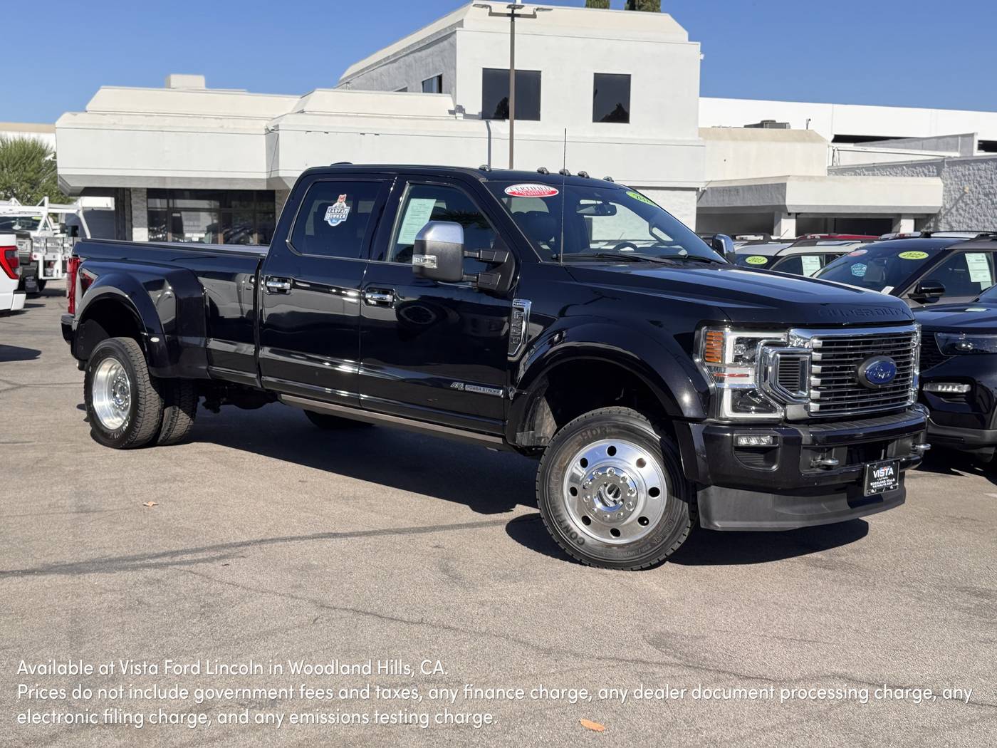 2022 Ford Super Duty F-450 Platinum — Pickup Truck — 52,776 mi — Woodland Hills, CA