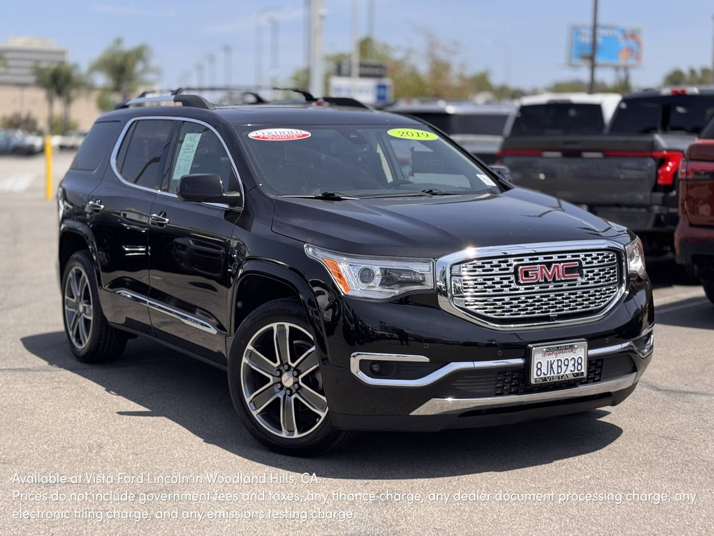 2019 GMC Acadia Denali — SUV — 70,139 mi — Woodland Hills, CA