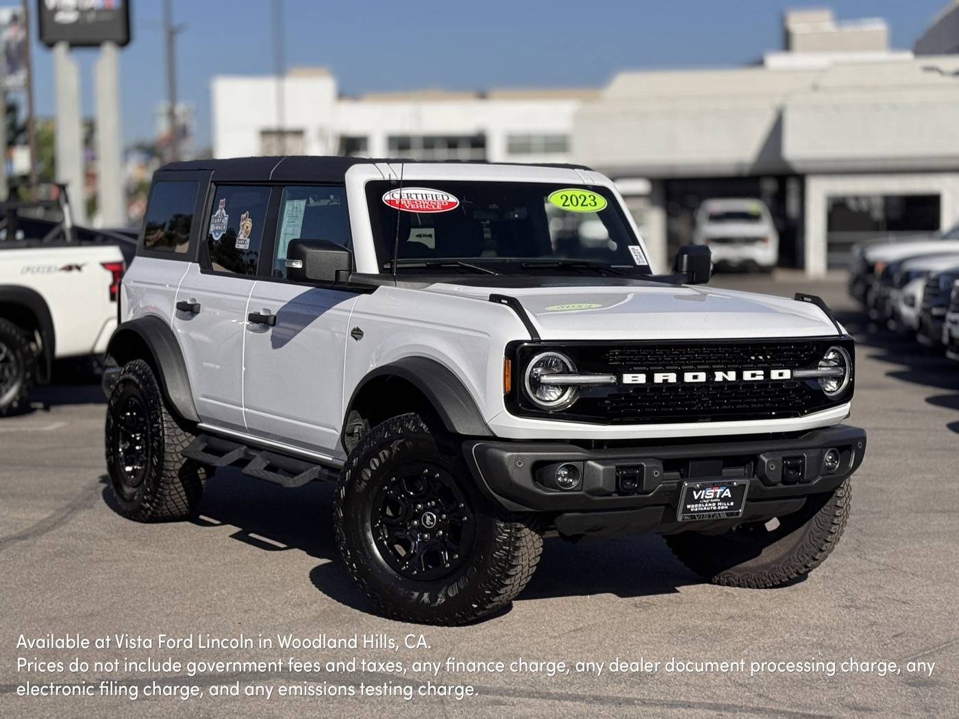 2023 Ford Bronco Wildtrak — SUV — 20,126 mi — Woodland Hills, CA
