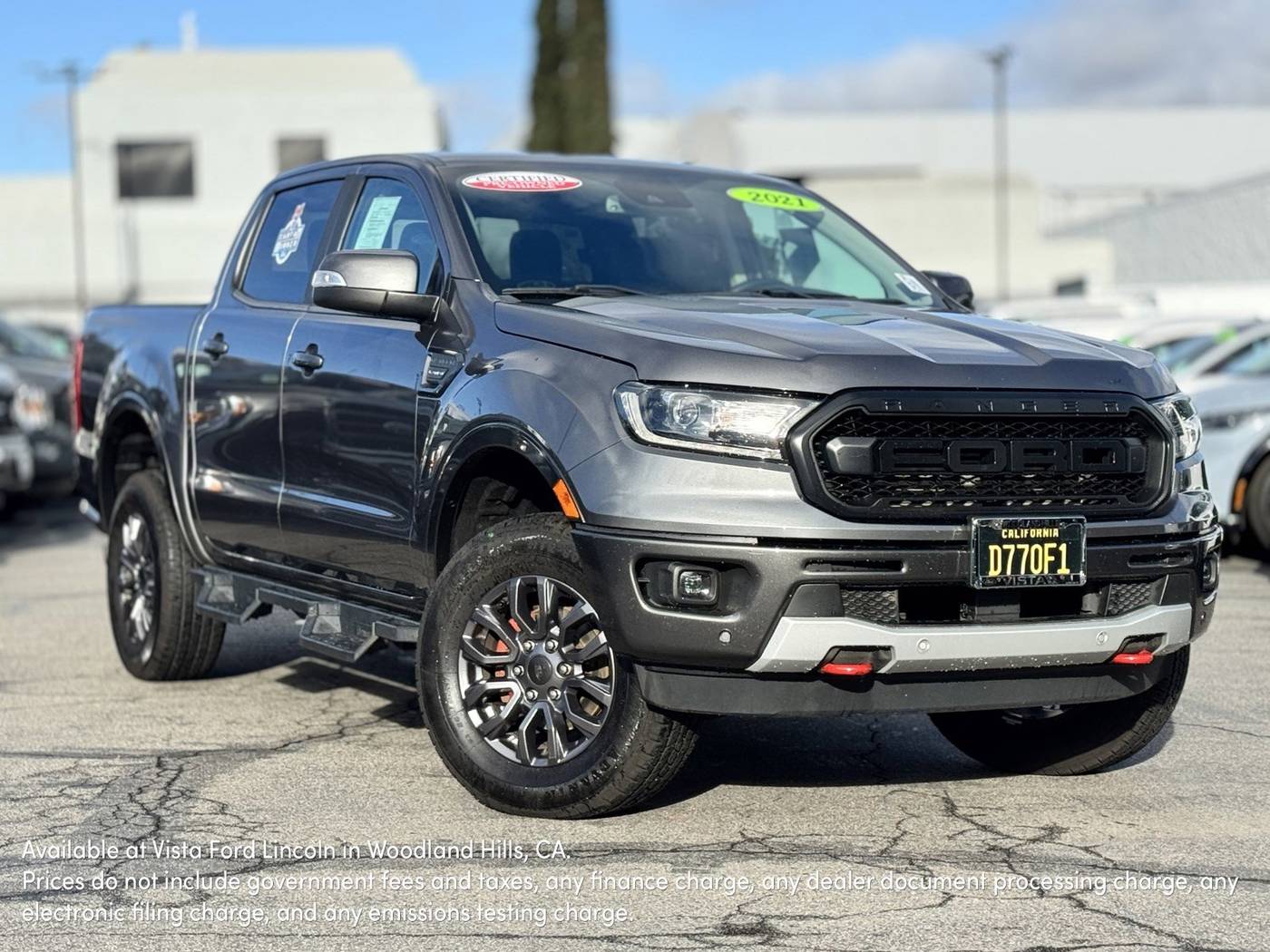 2021 Ford Ranger Lariat — Pickup Truck — 51,238 mi — Woodland Hills, CA