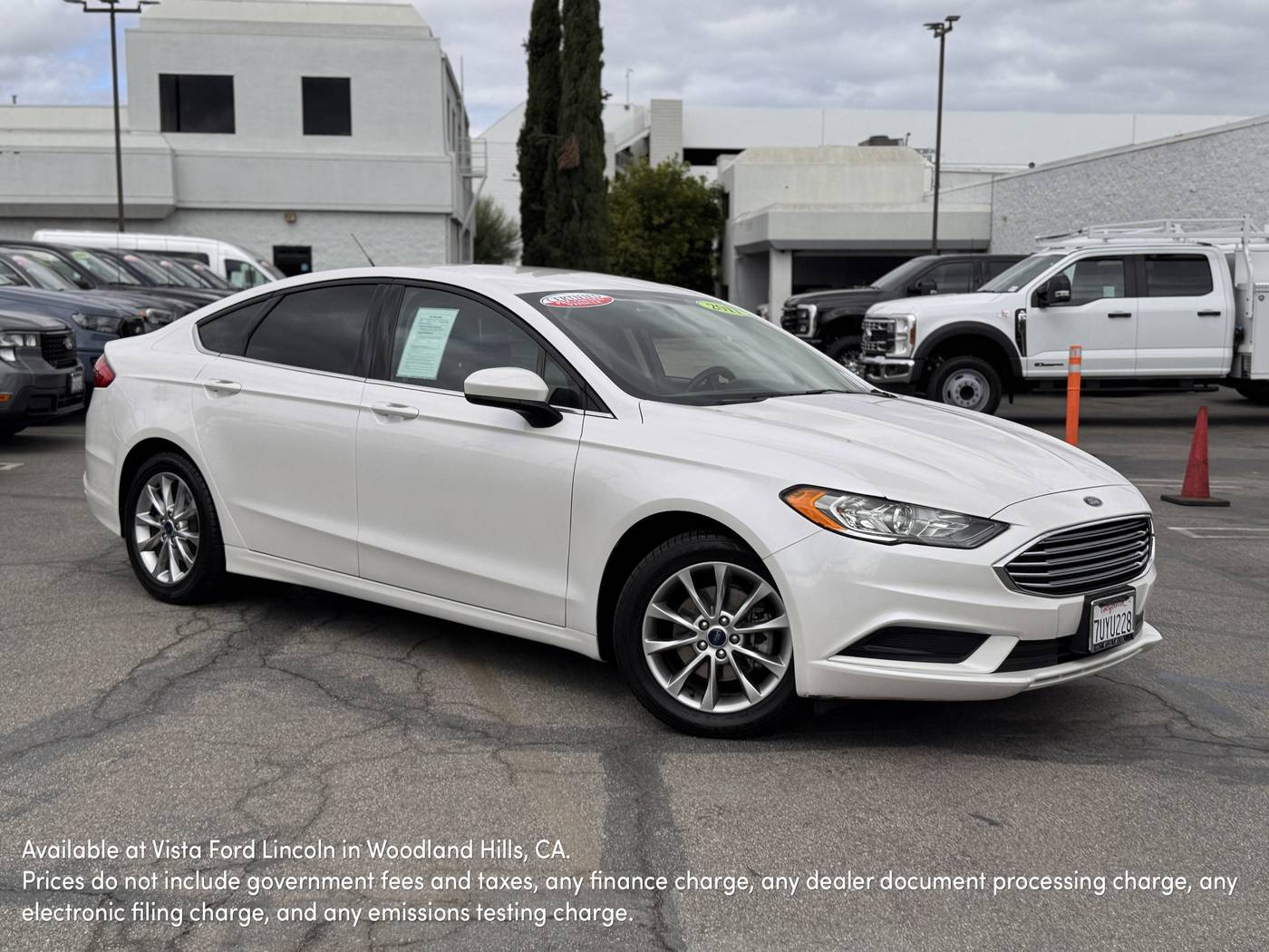 2017 Ford Fusion SE — Sedan — 47,029 mi — Woodland Hills, CA