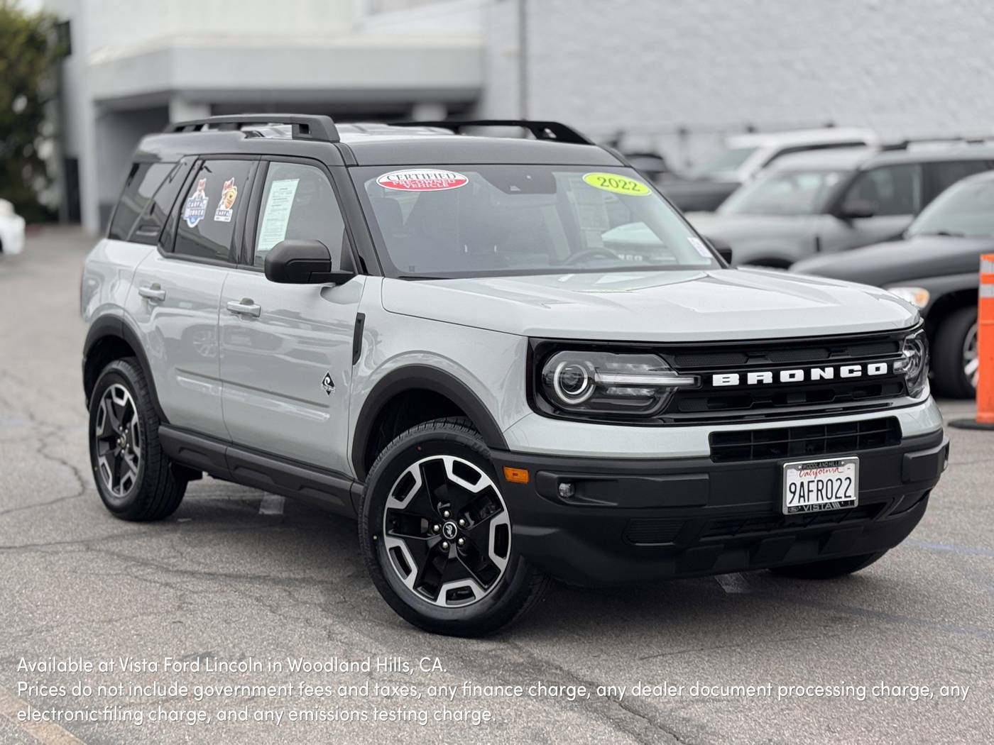 2022 Ford Bronco Sport Outer Banks — SUV — 39,992 mi — Woodland Hills, CA