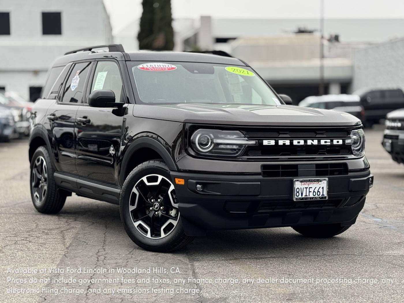 2021 Ford Bronco Sport Outer Banks — SUV — 52,339 mi — Woodland Hills, CA