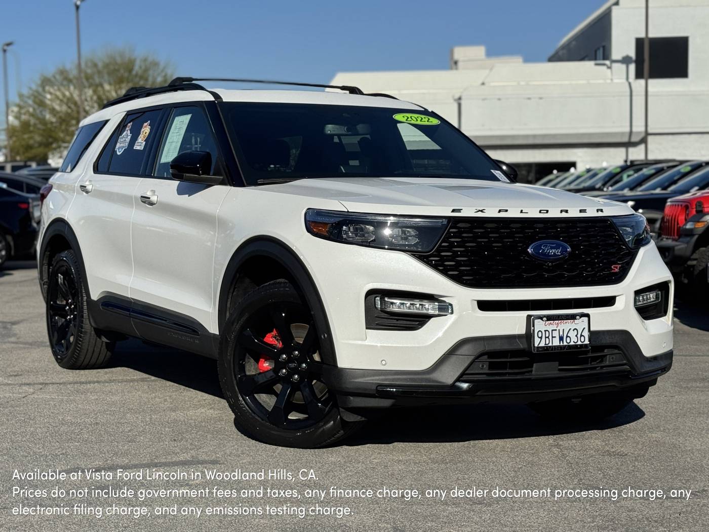 2022 Ford Explorer ST — SUV — 33,588 mi — Woodland Hills, CA