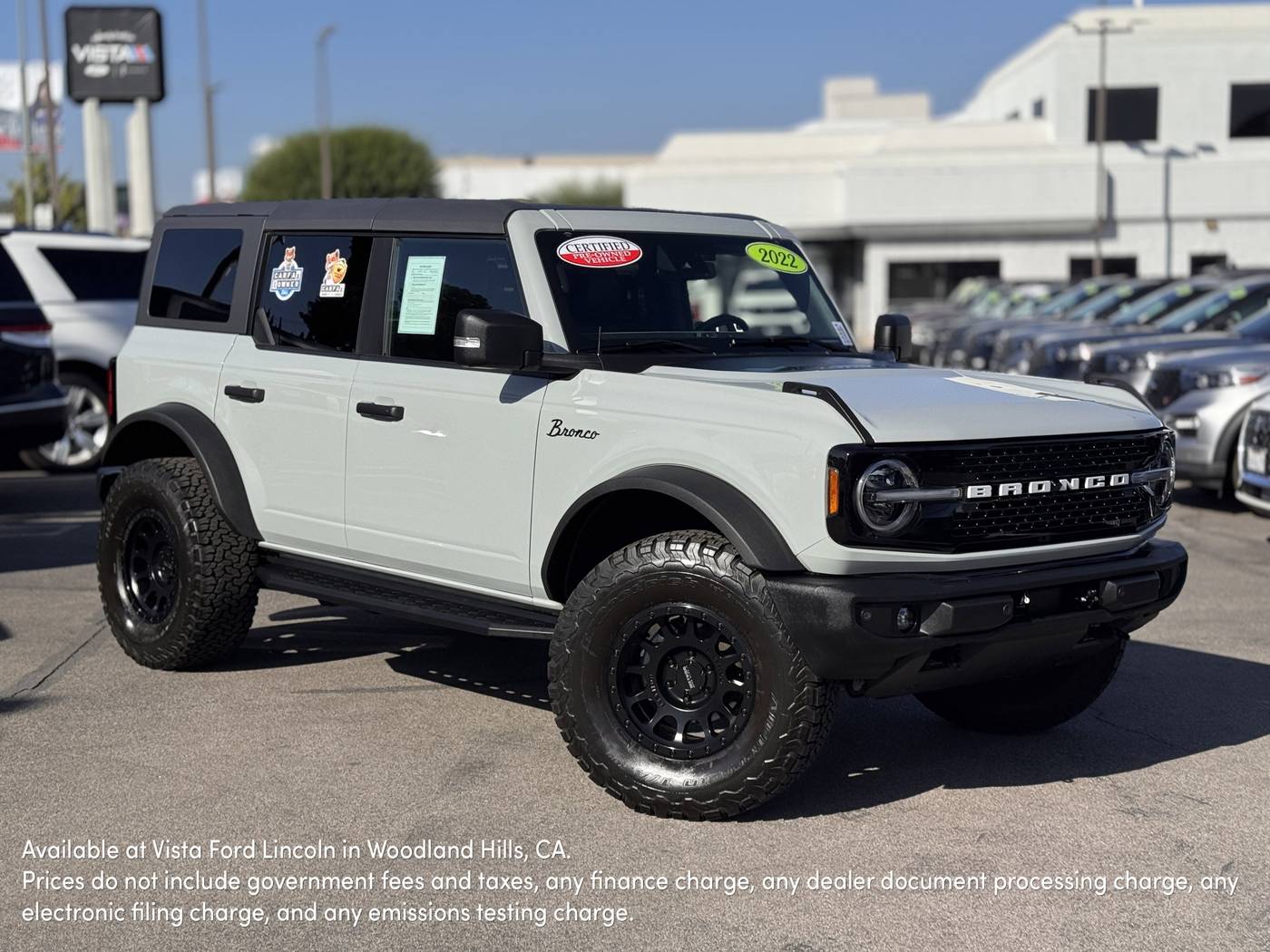 2022 Ford Bronco Base — SUV — 30,832 mi — Woodland Hills, CA