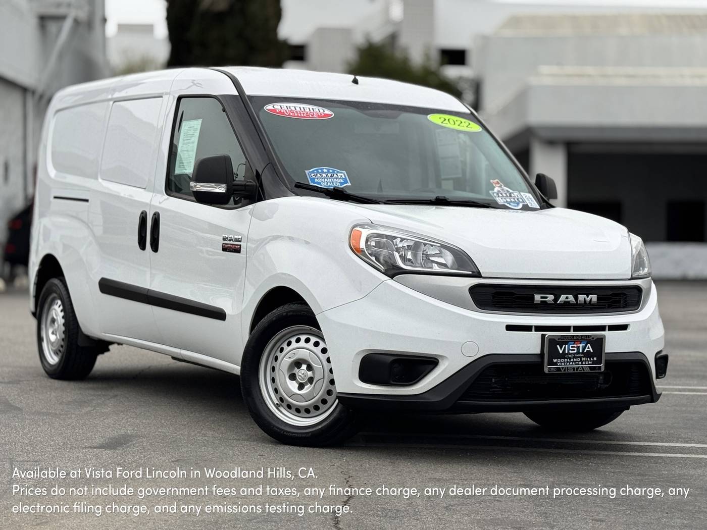 2022 Ram ProMaster City Cargo Van Tradesman — Cargo Van — 67,962 mi — Woodland Hills, CA