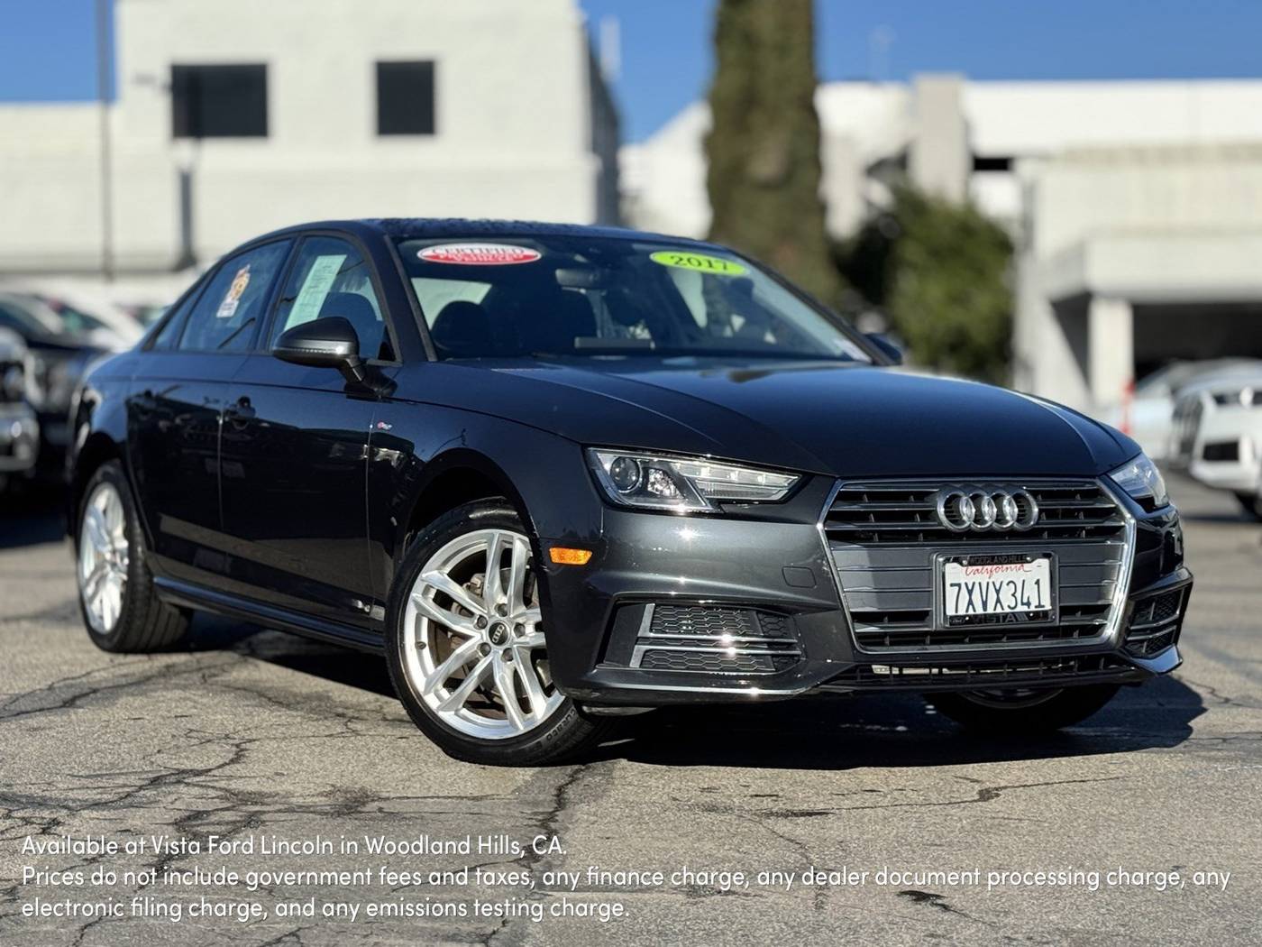 2017 Audi A4 ultra Premium — Sedan — 39,519 mi — Woodland Hills, CA