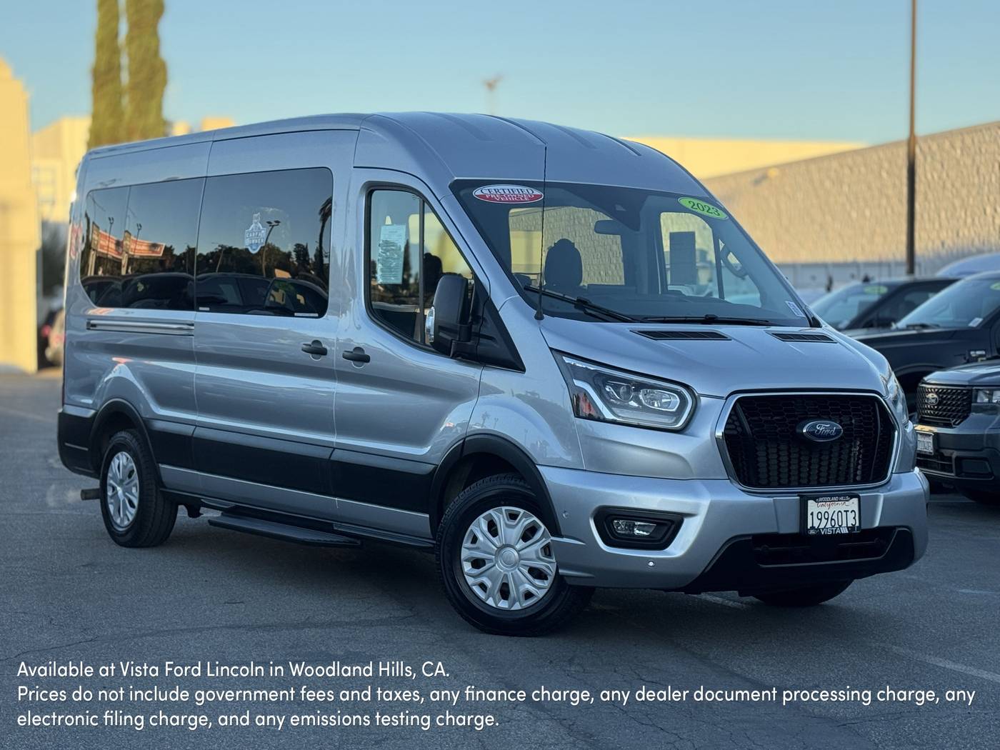 2023 Ford Transit Passenger Wagon T-350 XL — Passenger Van — 20,190 mi — Woodland Hills, CA