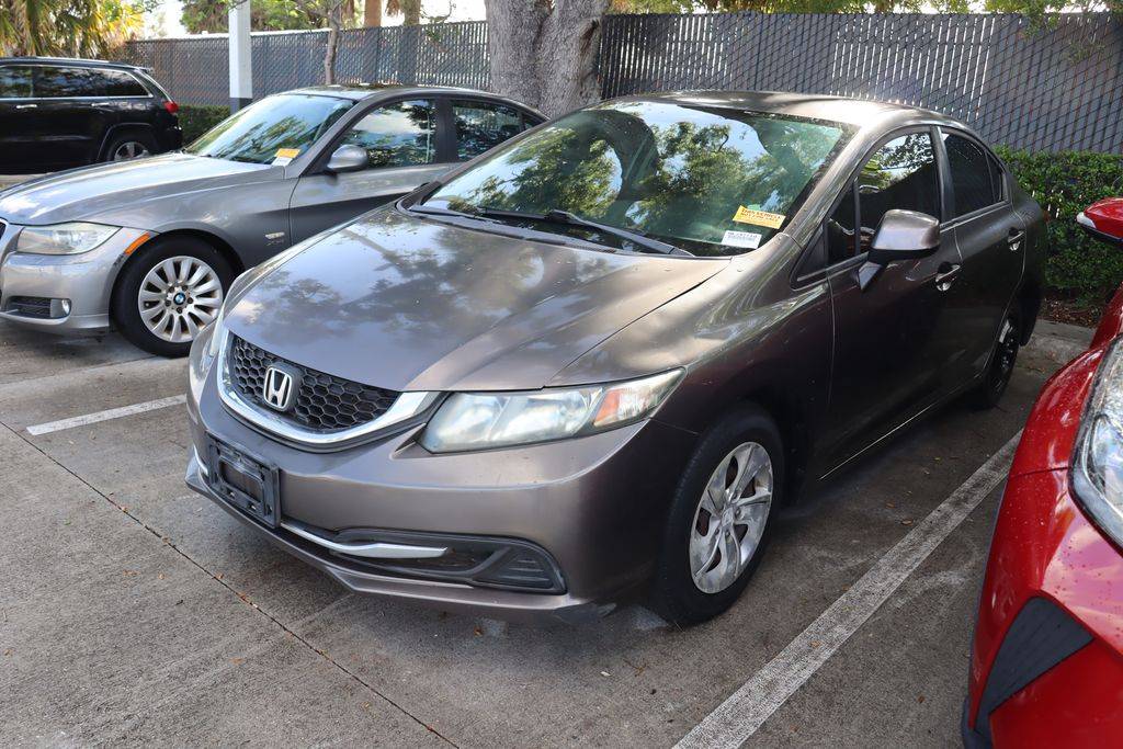 2013 Honda Civic LX — Sedan — 121,637 mi — West Palm Beach, FL