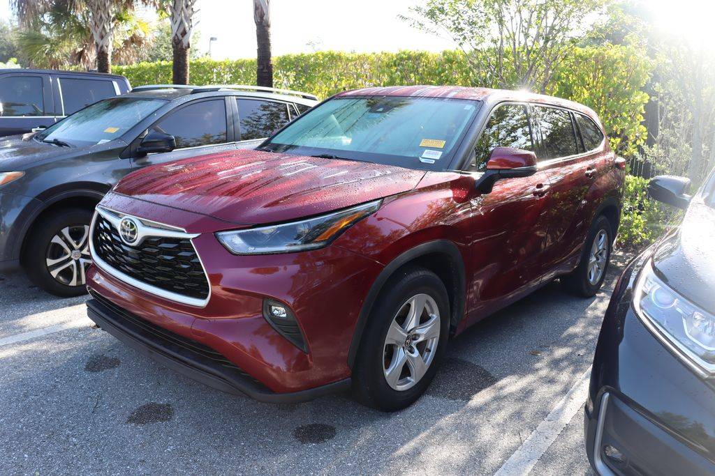 2021 Toyota Highlander LE — SUV — 154,516 mi — West Palm Beach, FL