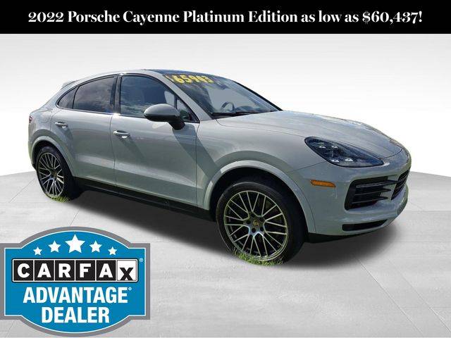 2022 Porsche Cayenne Platinum Edition — SUV — 31,225 mi — Pensacola, FL