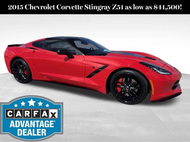 2015 Chevrolet Corvette Z51 1LT — Coupe — 53,657 mi — Pensacola, FL