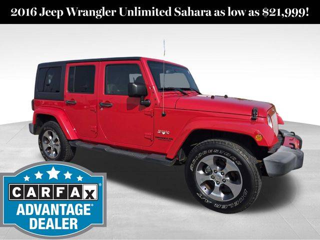 2016 Jeep Wrangler Sahara — SUV — 55,739 mi — Pensacola, FL