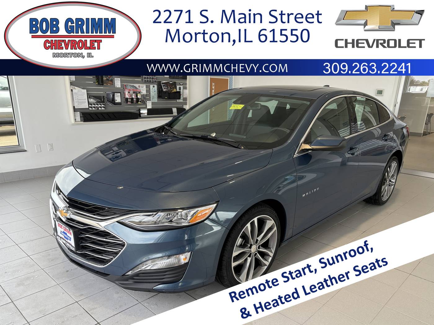 2024 Chevrolet Malibu 2LT — Sedan — 28,031 mi — Morton, IL