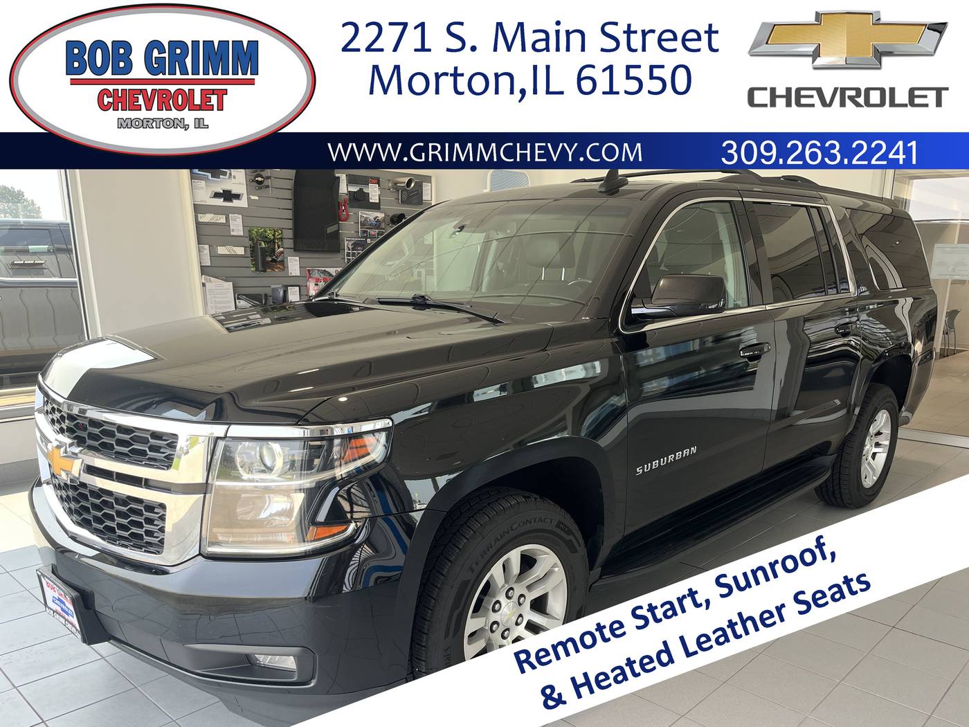 2018 Chevrolet Suburban LT — SUV — 141,228 mi — Morton, IL