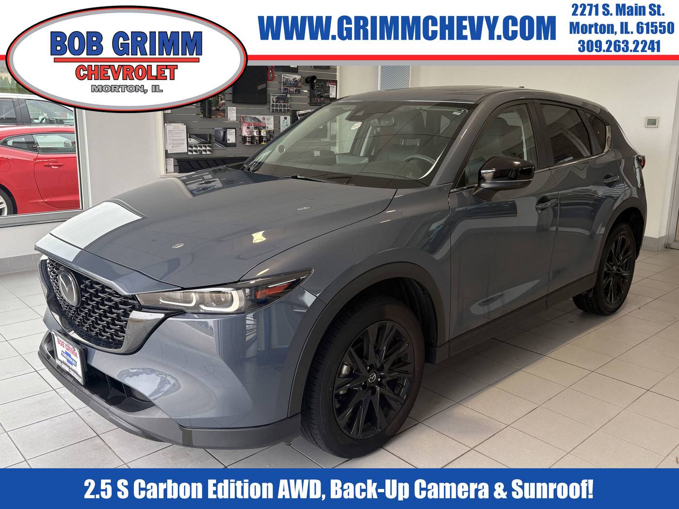 2023 Mazda CX-5 2.5 S Carbon Edition — SUV — 25,613 mi — Morton, IL