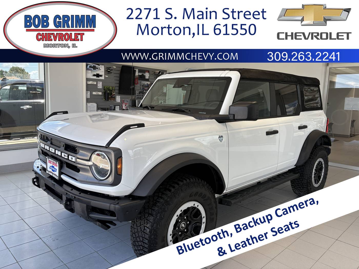 2023 Ford Bronco Big Bend — SUV — 11,275 mi — Morton, IL