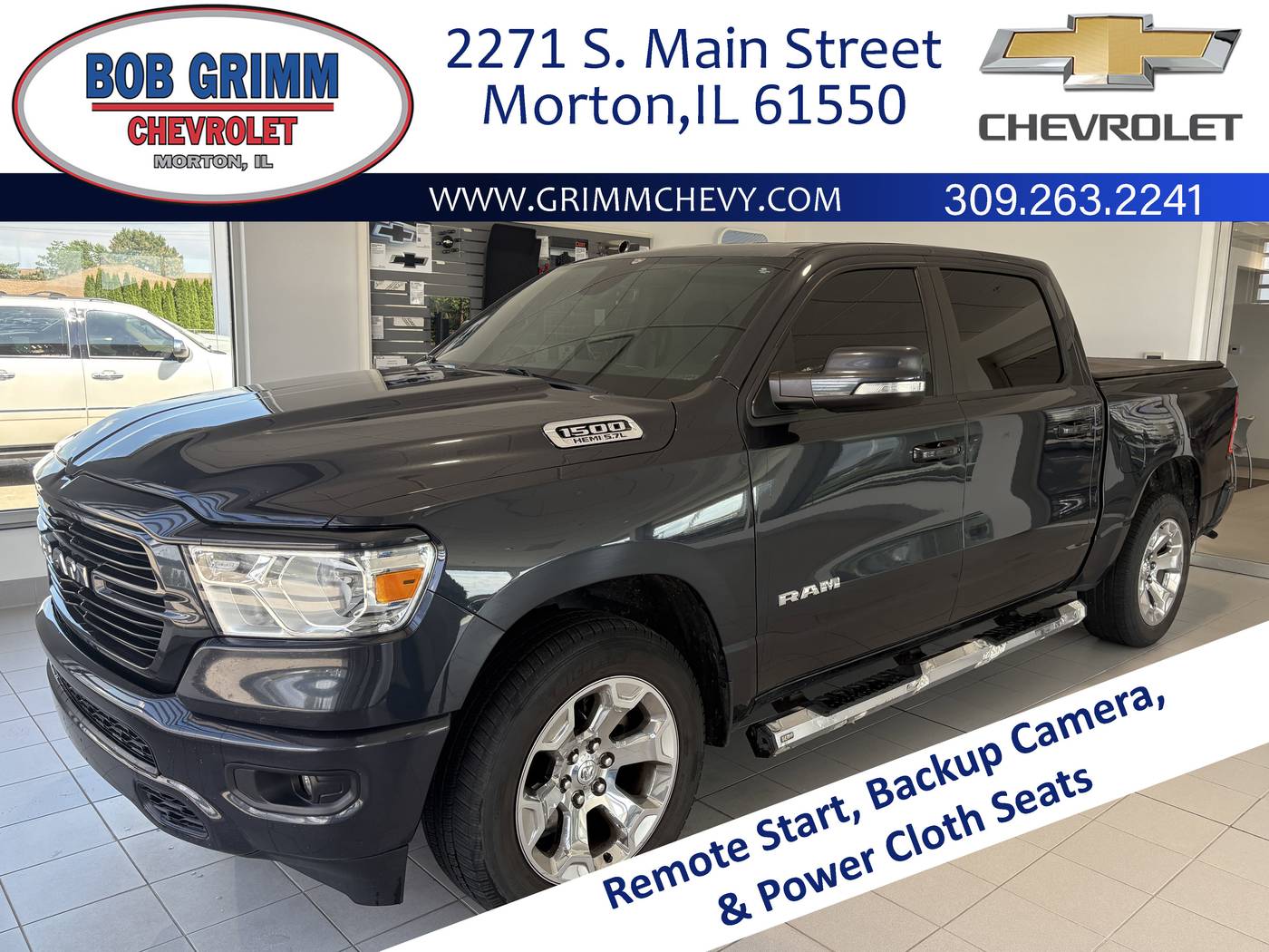 2019 Ram 1500 Big Horn/Lone Star — Pickup Truck — 157,218 mi — Morton, IL