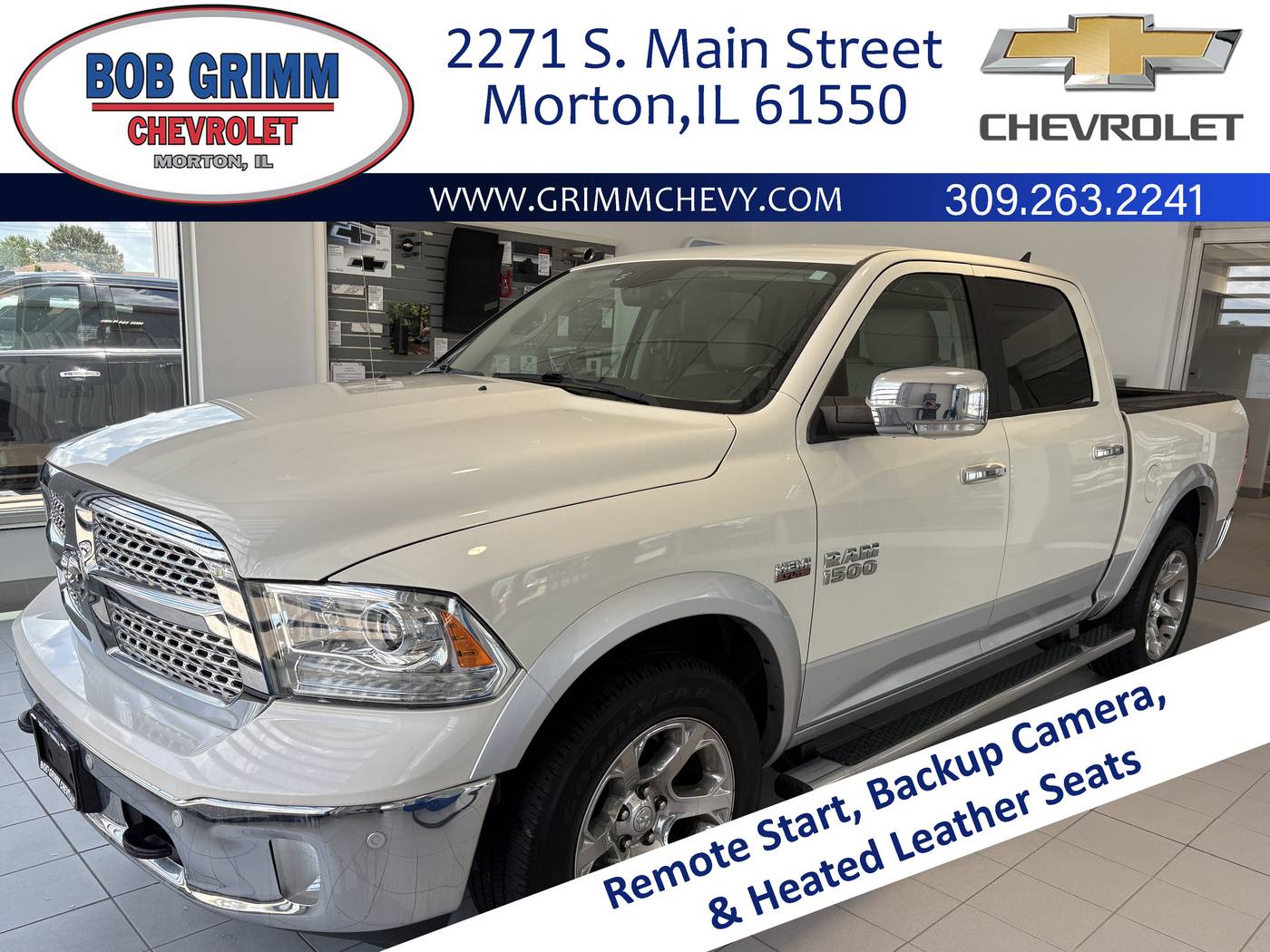 2017 Ram 1500 Laramie — Pickup Truck — 96,235 mi — Morton, IL