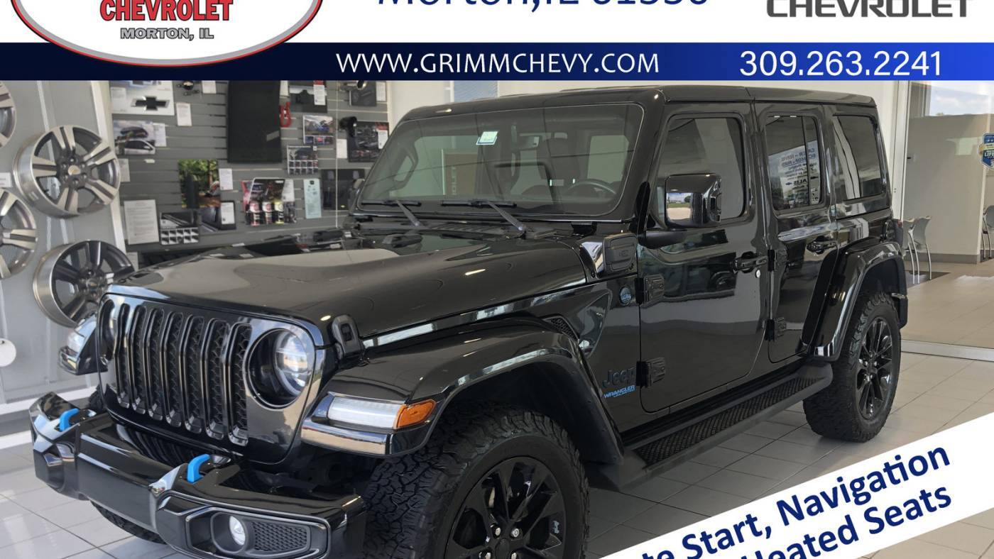 2021 Jeep Wrangler Sahara High Altitude 4xe — SUV — 34,749 mi — Morton, IL