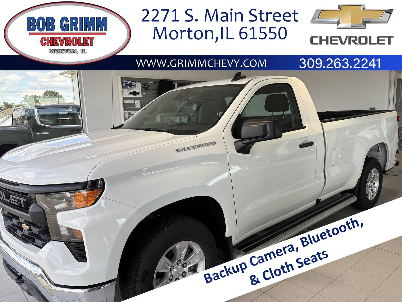 2024 Chevrolet Silverado 1500 WT — Pickup Truck — 14,988 mi — Morton, IL