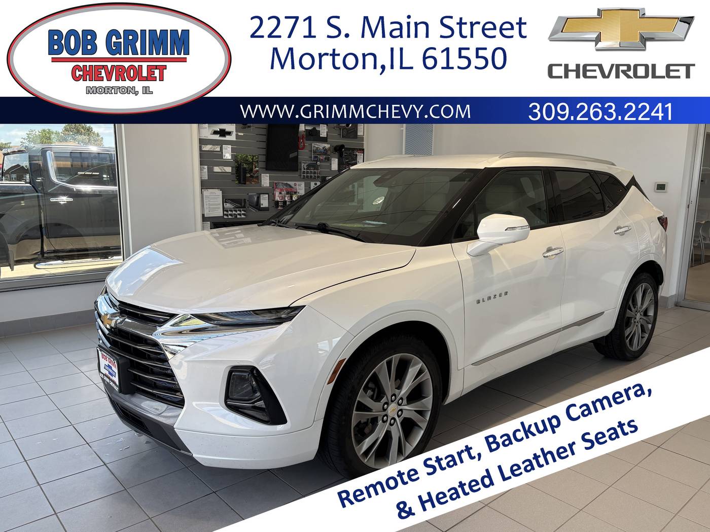 2020 Chevrolet Blazer Premier — SUV — 60,762 mi — Morton, IL