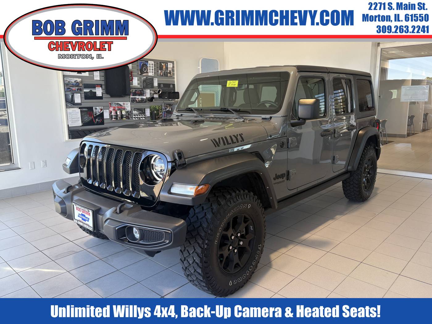 2022 Jeep Wrangler Willys — SUV — 57,035 mi — Morton, IL