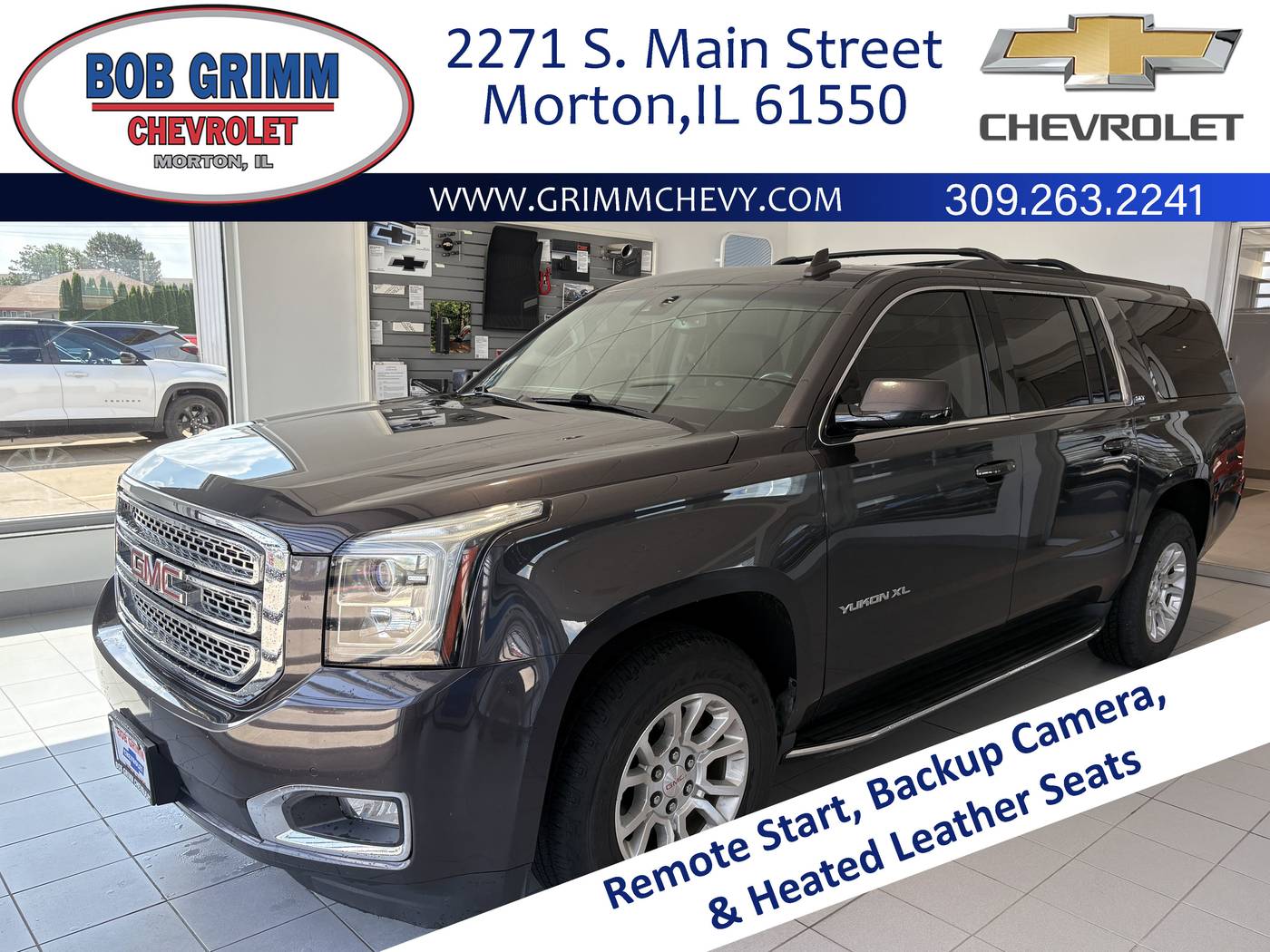 2017 GMC Yukon SLT — SUV — 89,733 mi — Morton, IL