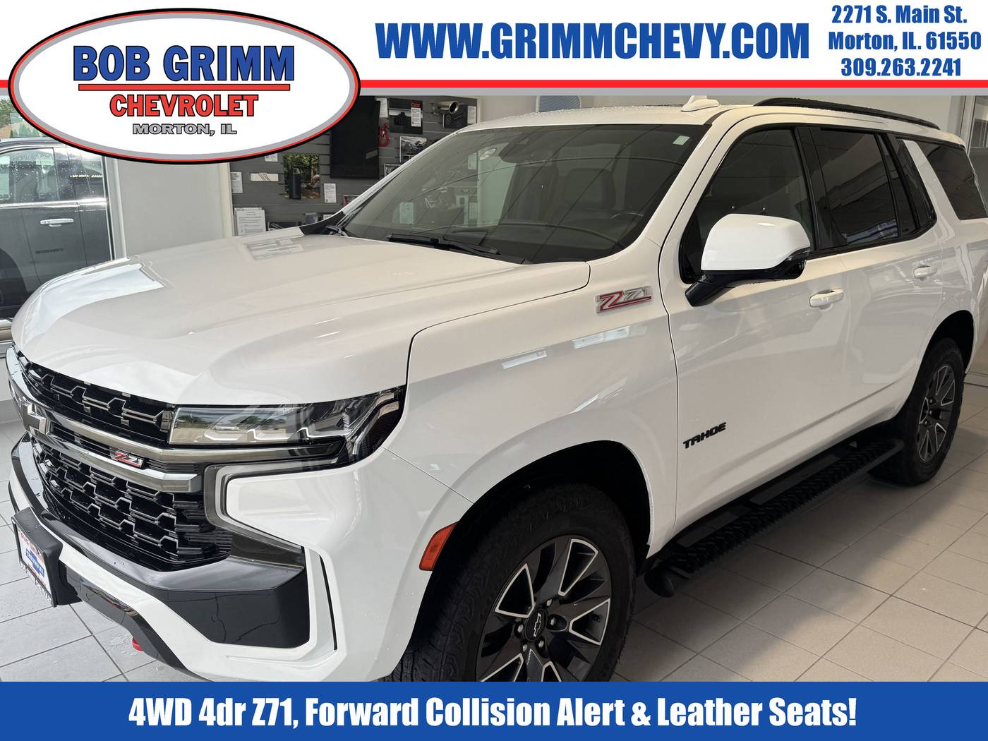 2021 Chevrolet Tahoe Z71 — SUV — 62,332 mi — Morton, IL