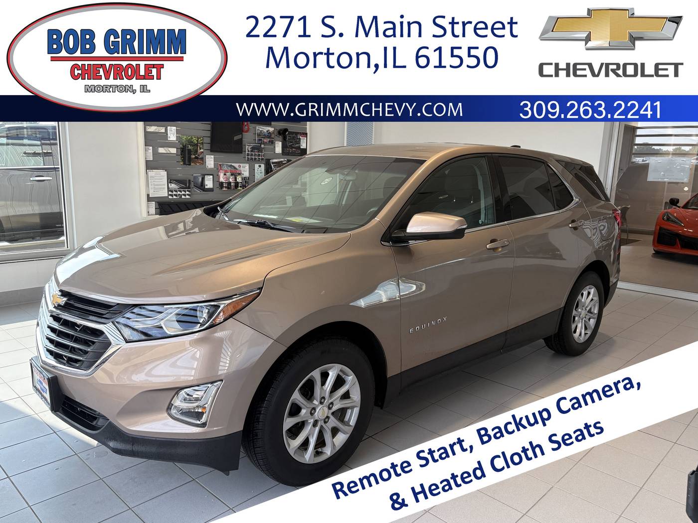 2018 Chevrolet Equinox LT — SUV — 102,505 mi — Morton, IL