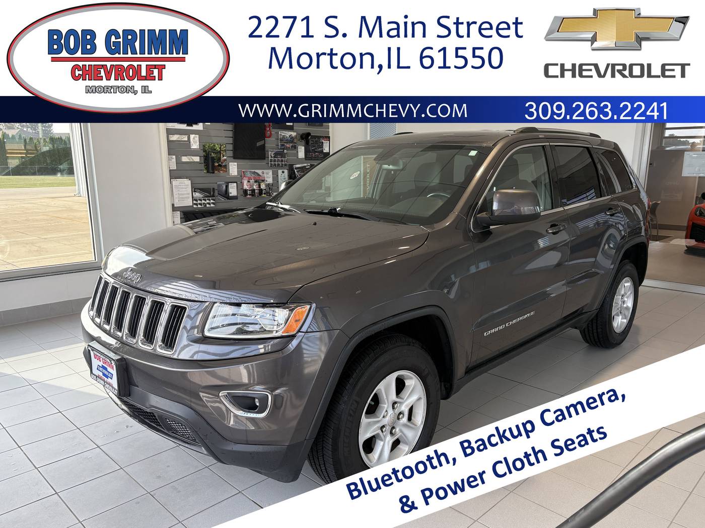 2015 Jeep Grand Cherokee Laredo — SUV — 116,869 mi — Morton, IL