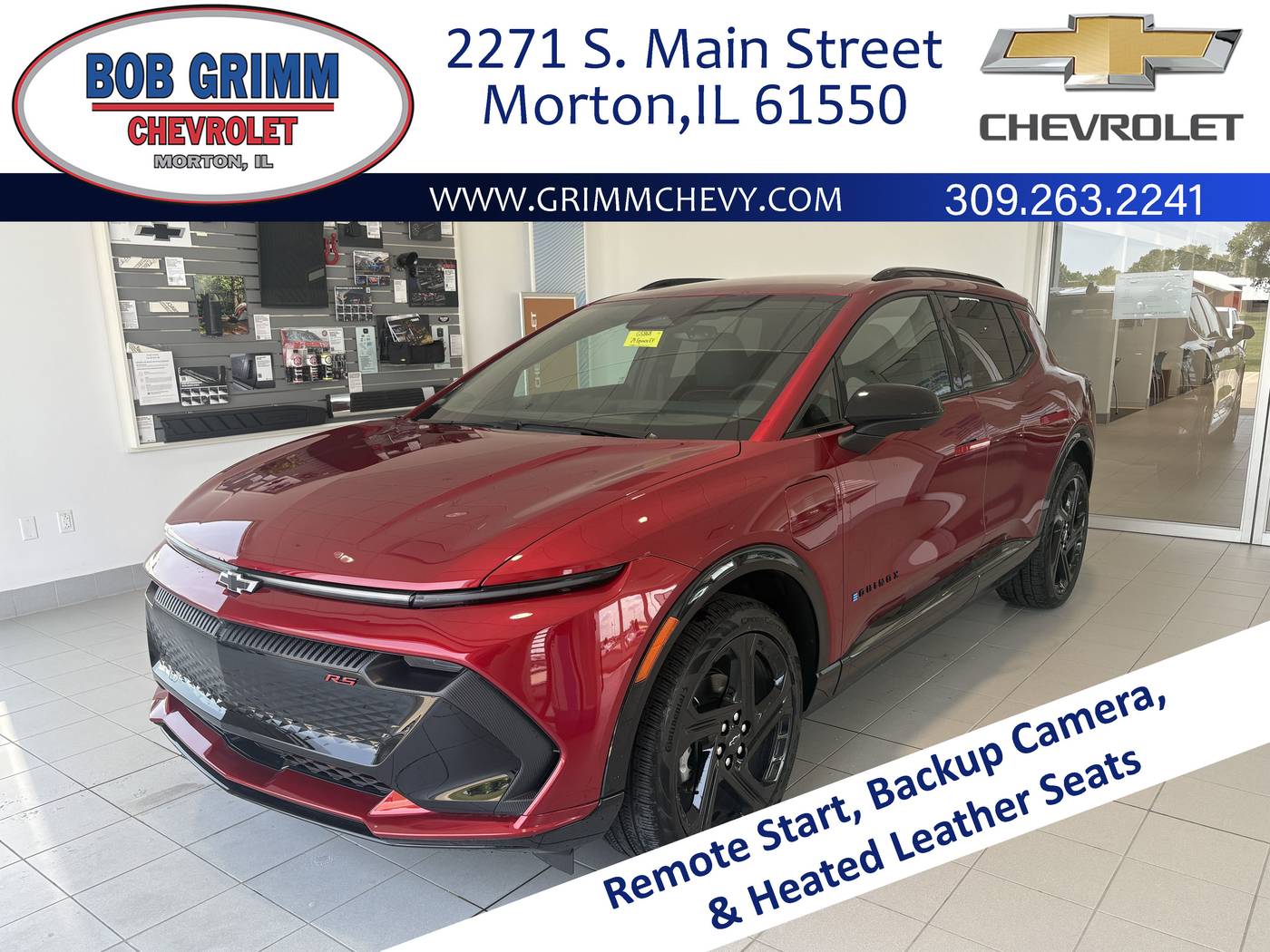 2024 Chevrolet Equinox EV RS — SUV — 2,895 mi — Morton, IL