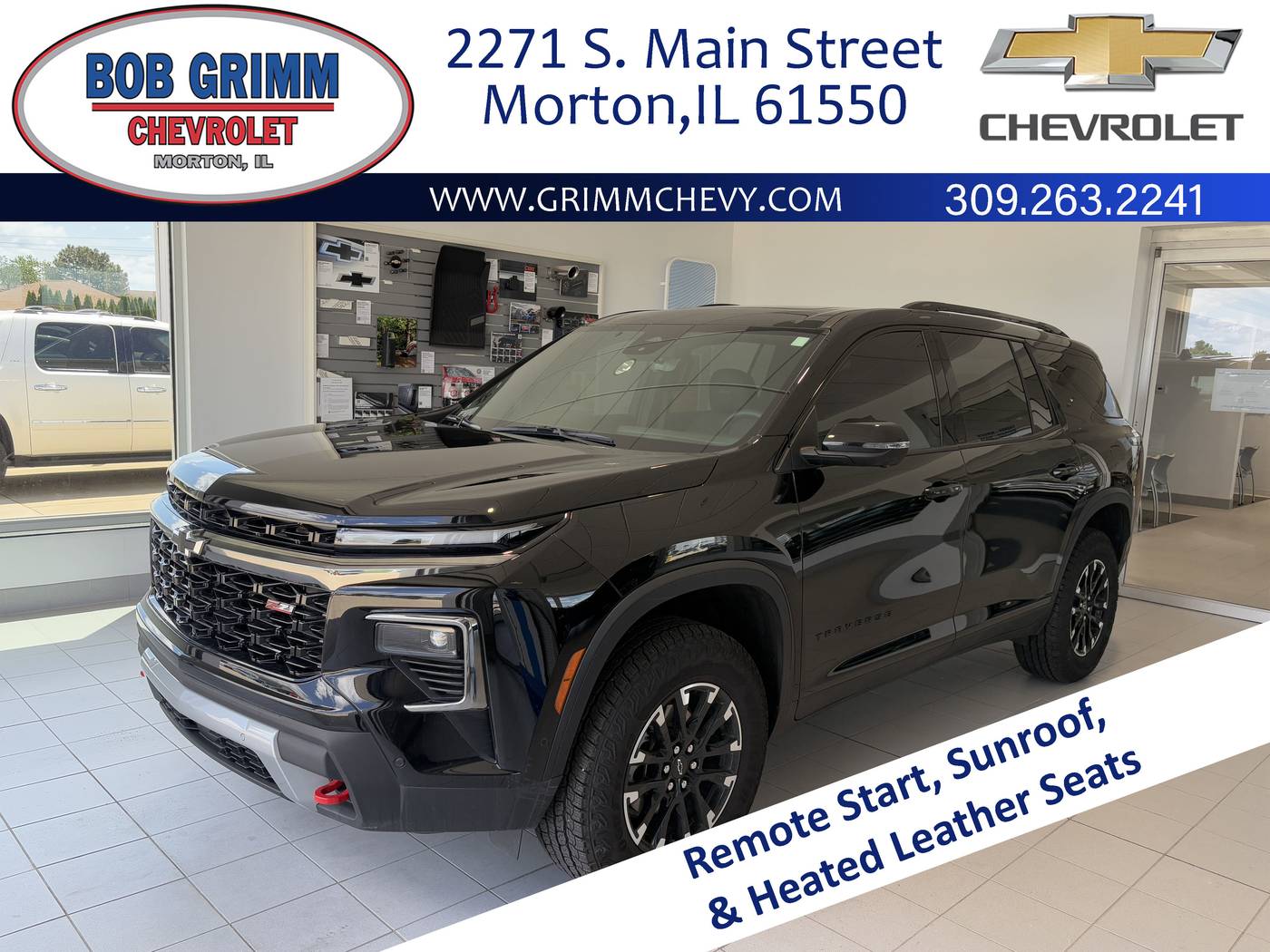 2024 Chevrolet Traverse Z71 — SUV — 7,018 mi — Morton, IL