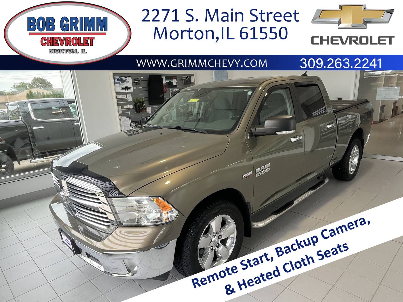 2015 Ram 1500 Big Horn — Pickup Truck — 97,142 mi — Morton, IL