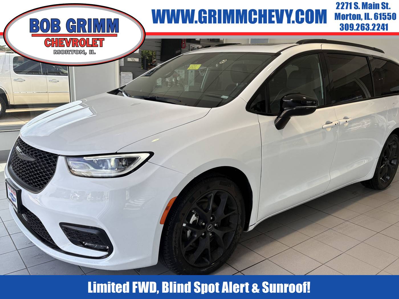 2025 Chrysler Pacifica Limited — Minivan — 13,333 mi — Morton, IL