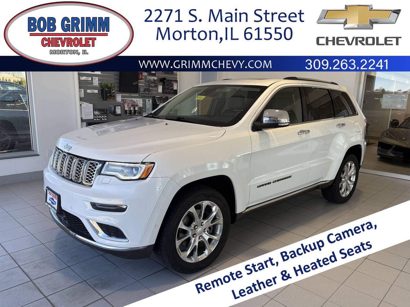 2020 Jeep Grand Cherokee Summit — SUV — 62,709 mi — Morton, IL