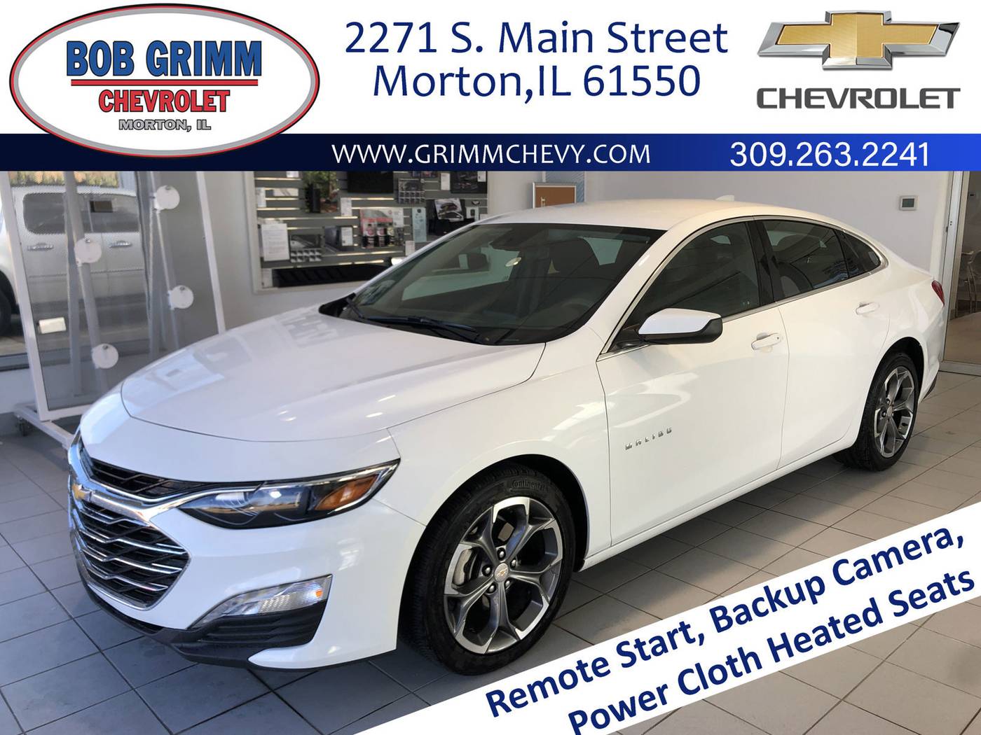 2024 Chevrolet Malibu LT — Sedan — 16,506 mi — Morton, IL