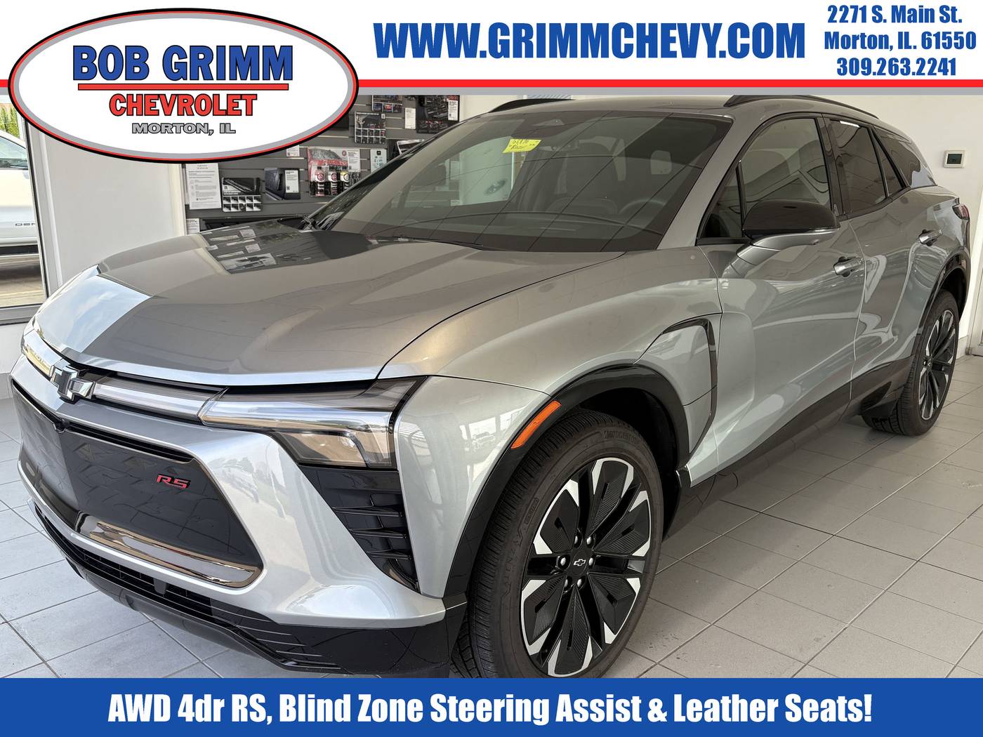 2025 Chevrolet Blazer EV RS — SUV — 3,775 mi — Morton, IL